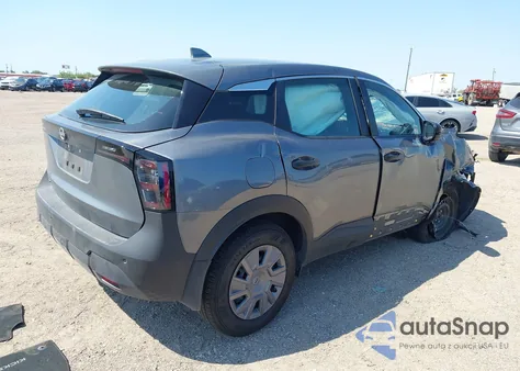 2025 Nissan Kicks S Fwd from USA, damaged, VIN 3N8AP6BA5SL359346